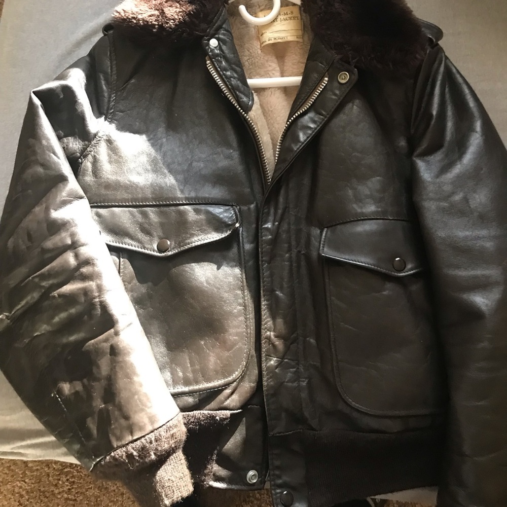 Schott NYC bomber jacket
